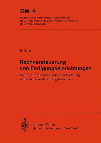 Rechnersteuerung von Fertigungseinrichtungen