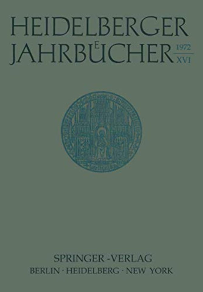 Heidelberger Jahrbücher