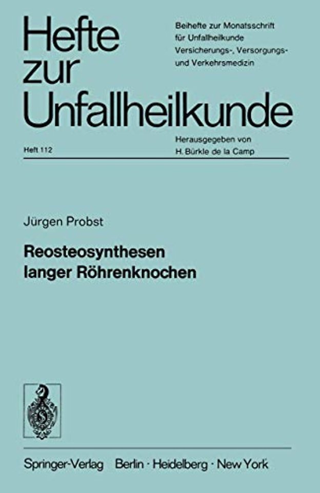 Reosteosynthesen langer Röhrenknochen