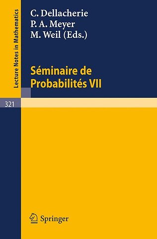 Séminaire de Probabilités VII