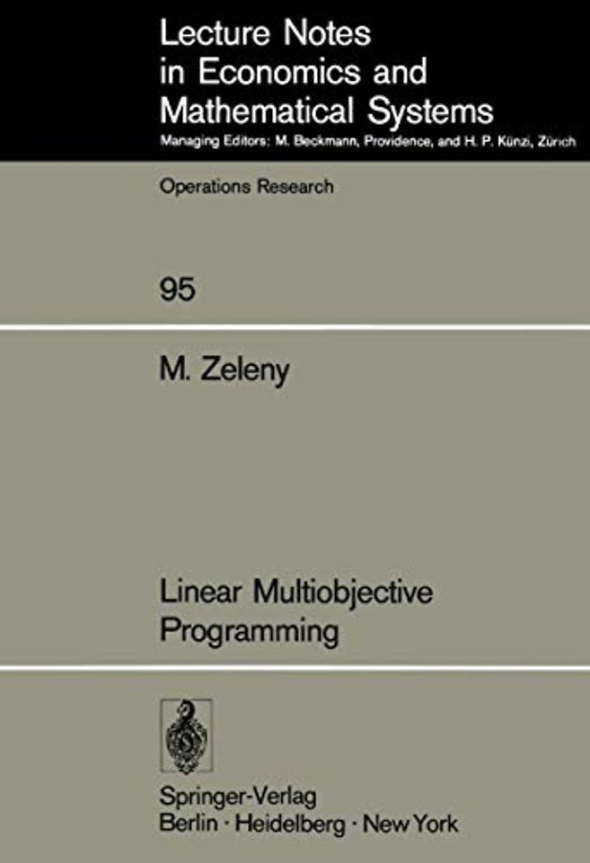 Linear Multiobjective Programming