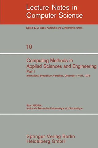 Computing Methods in Applied Sciences and Engineering