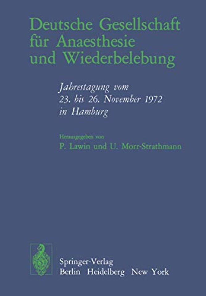 Deutsche Gesellschaft für Anaesthesie und Wiederbelebung