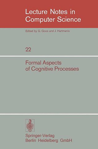 Formal Aspects of Cognitive Processes