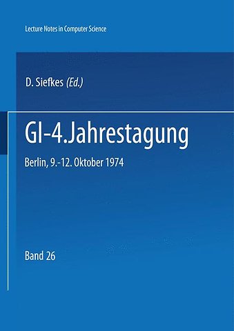 GI - 4. Jahrestagung