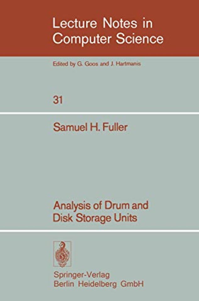 Analysis of Drum and Disk Storage Units