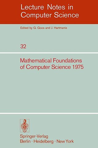 Mathematical Foundations of Computer Science 1975