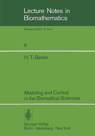 Modeling and Control in the Biomedical Sciences