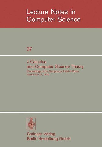 λ-Calculus and Computer Science Theory