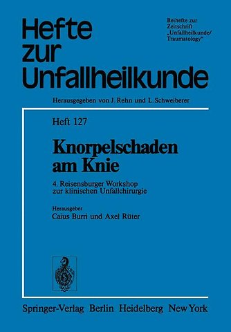 Knorpelschaden am Knie