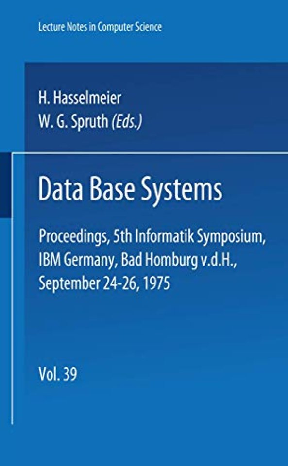 Data Base Systems