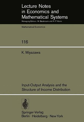 Input-Output Analysis and the Structure of Income Distribution