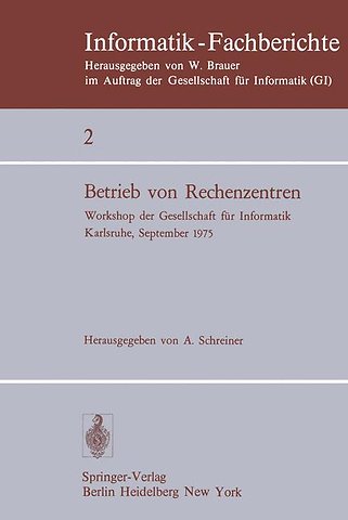 Betrieb von Rechenzentren