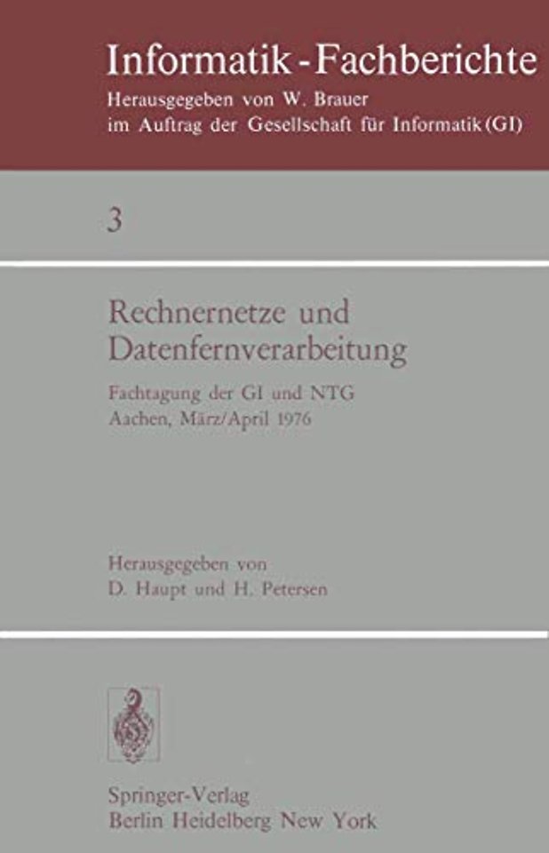 Rechnernetze und Datenfernverarbeitung