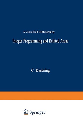 Integer Programming and Related Areas