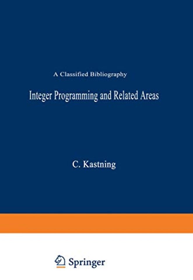 Integer Programming and Related Areas