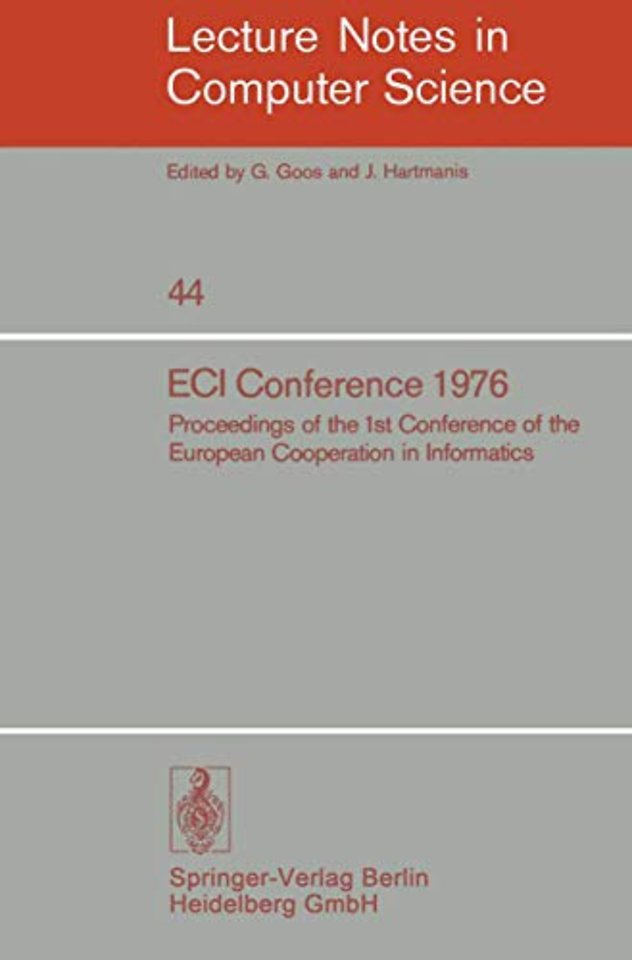 ECI Conference 1976