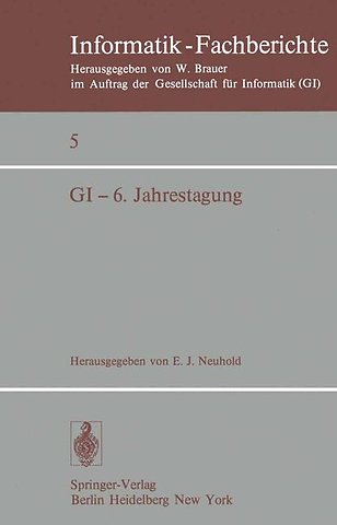 GI — 6. Jahrestagung