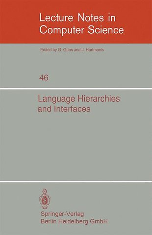 Language Hierarchies and Interfaces