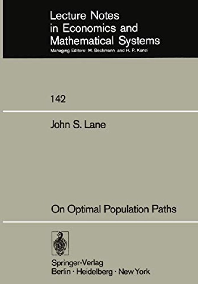 On Optimal Population Paths