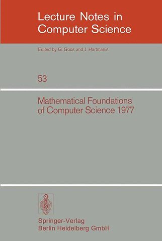 Mathematical Foundations of Computer Science 1977