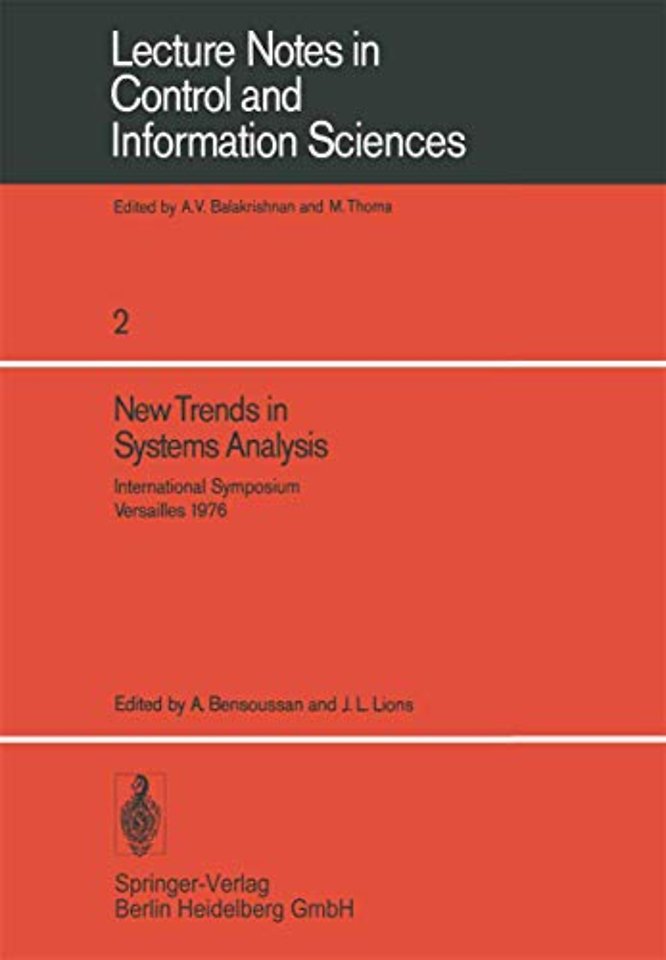 New Trends in Systems Analysis