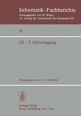 GI — 7. Jahrestagung