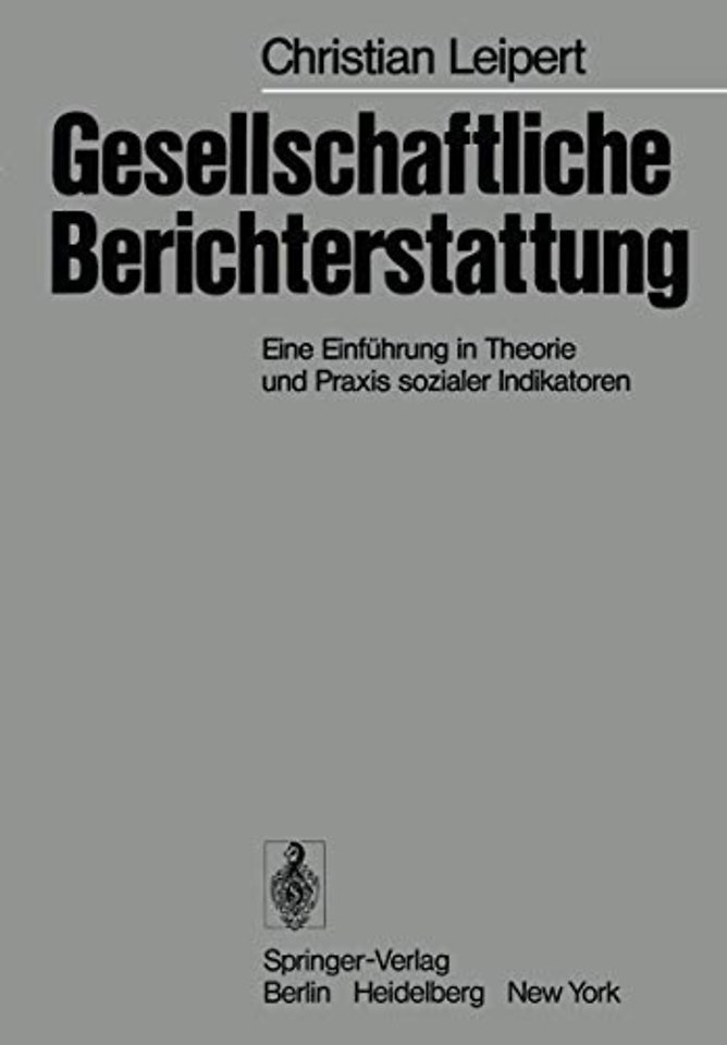 Gesellschaftliche Berichterstattung