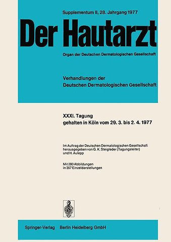Tagung, gehalten in Köln vom 29.3. bis 2.4.1977
