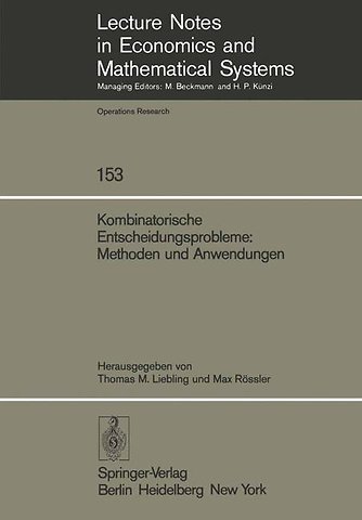 Kombinatorische Entscheidungsprobleme: Methoden und Anwendungen