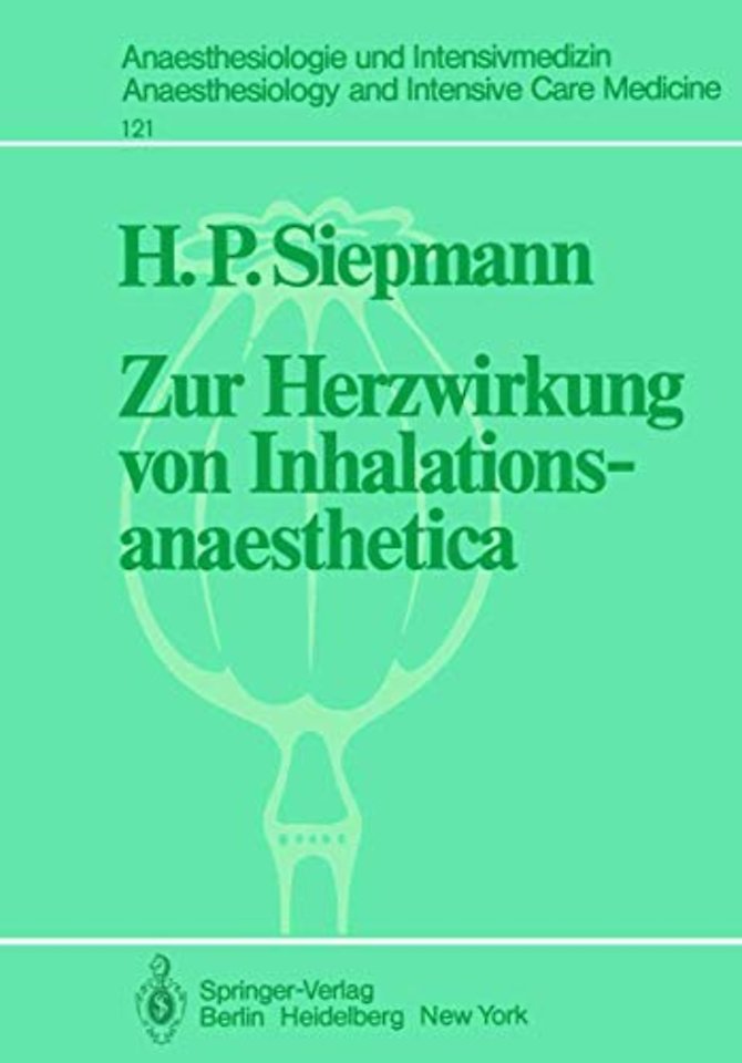 Zur Herzwirkung von Inhalationsanaesthetica