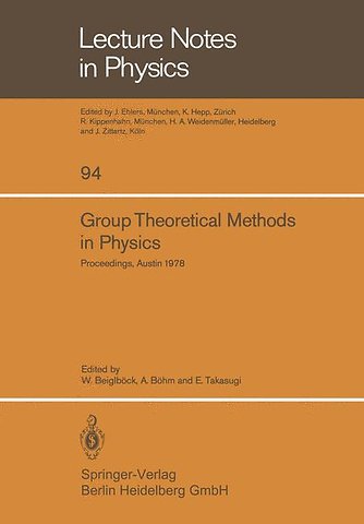 Group Theoretical Methods in Physics
