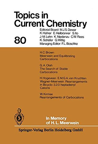 In Memory of H. L. Meerwein