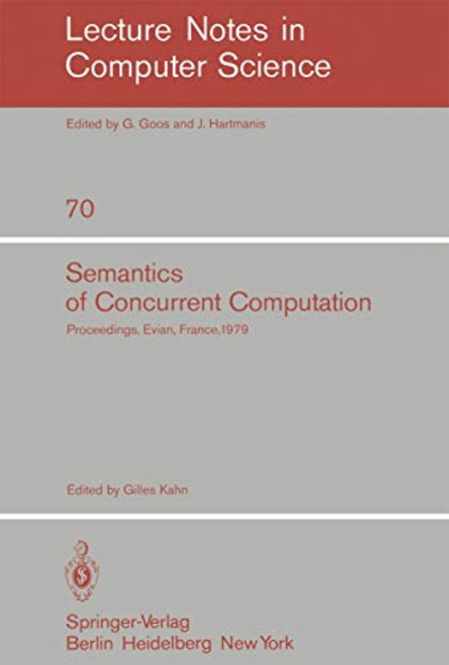 Semantics of Concurrent Computation