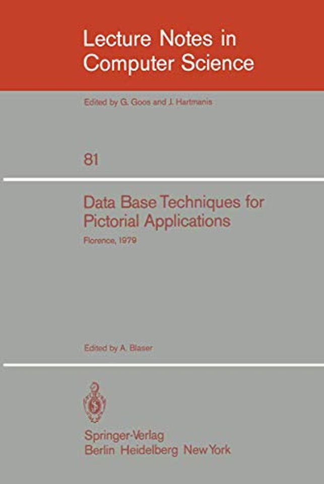 Data Base Techniques for Pictorial Application