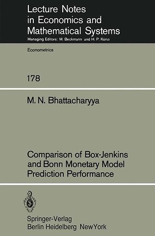Comparison of Box-Jenkins and Bonn Monetary Model Predition Performance