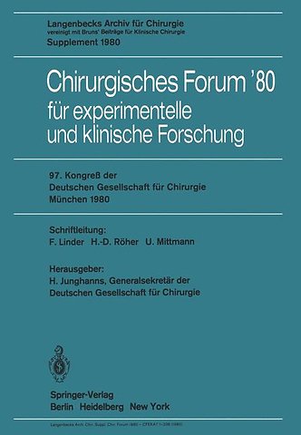Chirurgisches Forum’80