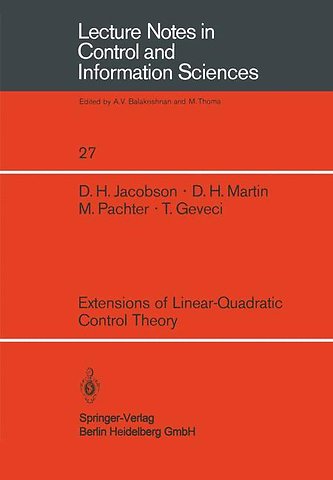 Extensions of Linear-Quadratic Control Theory