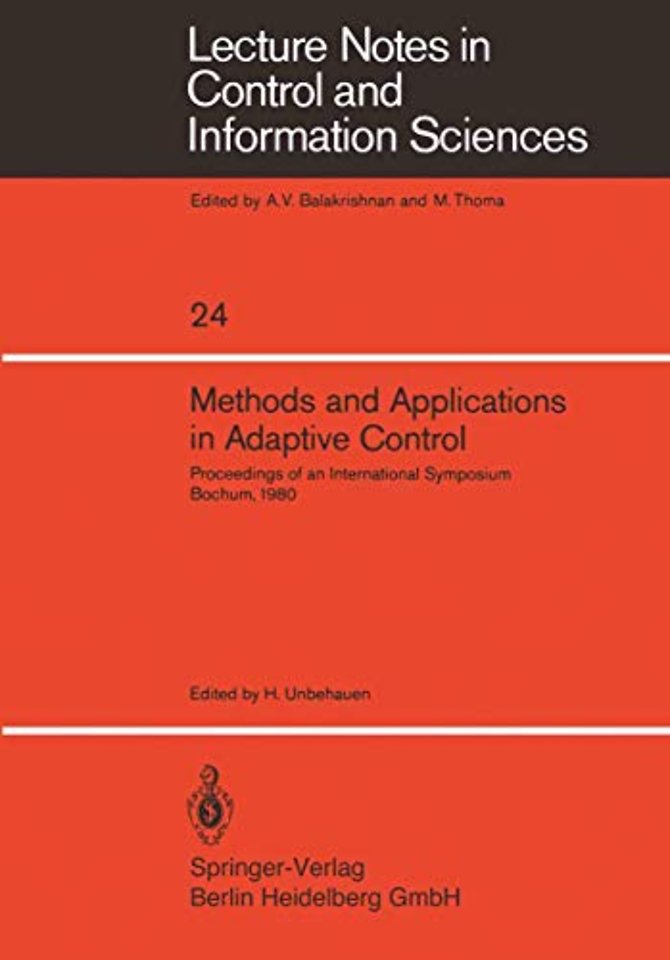 Methods and Applications in Adaptive Control