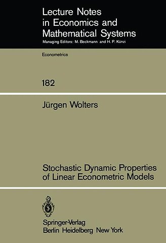 Stochastic Dynamic Properties of Linear Econometric Models