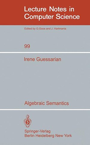 Algebraic Semantics