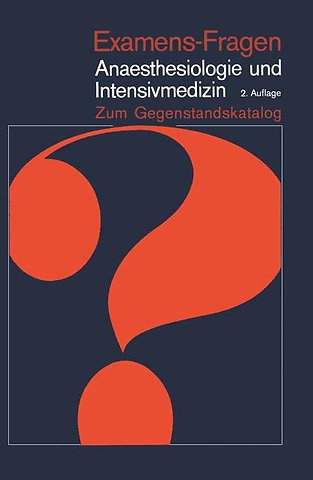 Anaesthesiologie und Intensivmedizin