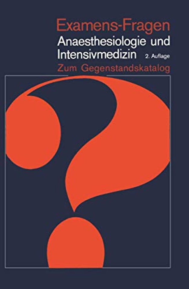Anaesthesiologie und Intensivmedizin