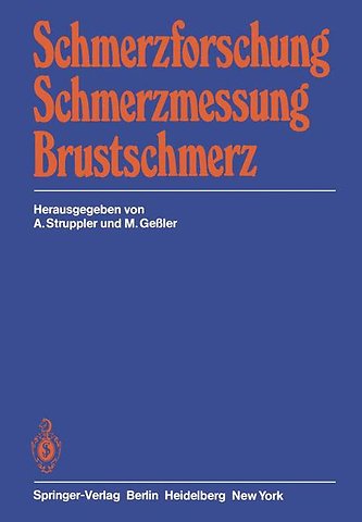 Schmerzforschung Schmerzmessung Brustschmerz