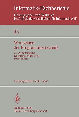 Werkzeuge der Programmiertechnik