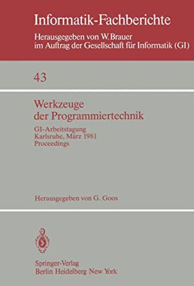 Werkzeuge der Programmiertechnik