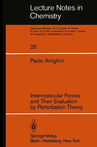 Intermolecular Forces and Their Evaluation by Perturbation Theory