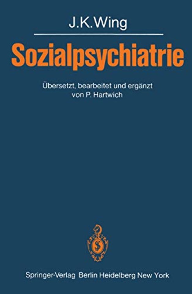 Sozialpsychiatrie