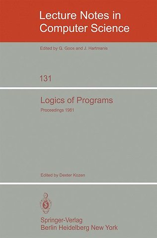 Logics of Programs
