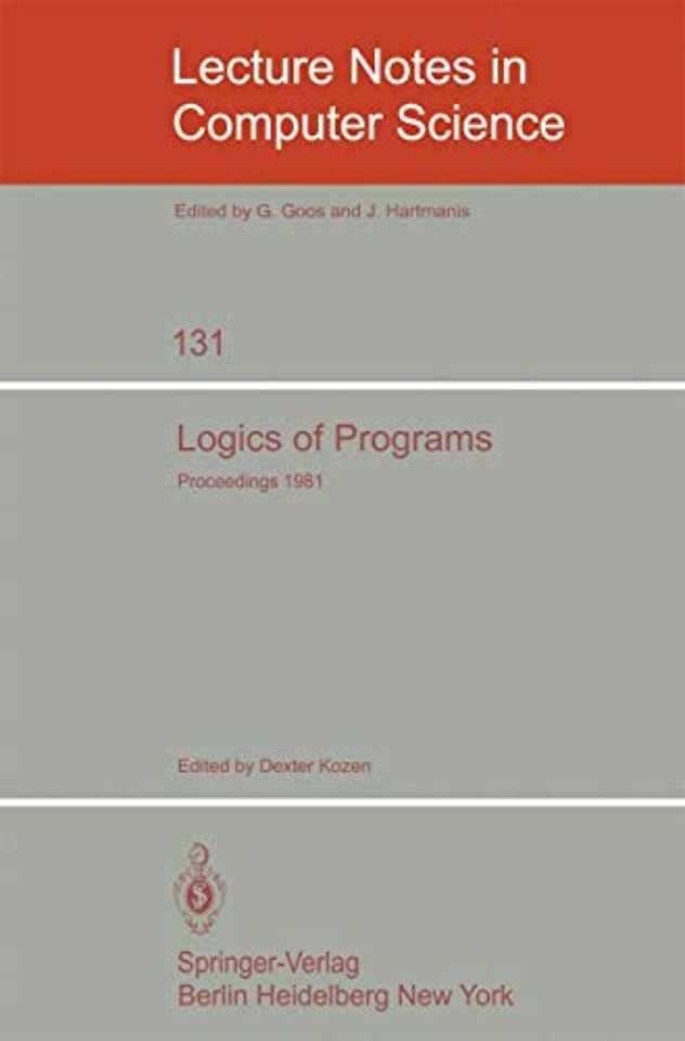 Logics of Programs